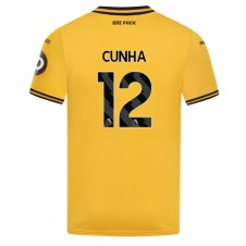 Wolves Matheus Cunha #12 Hemmatröja 2024-25 Korta ärmar